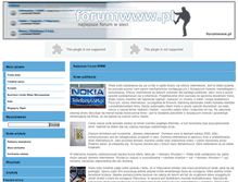 Tablet Screenshot of forumwww.pl